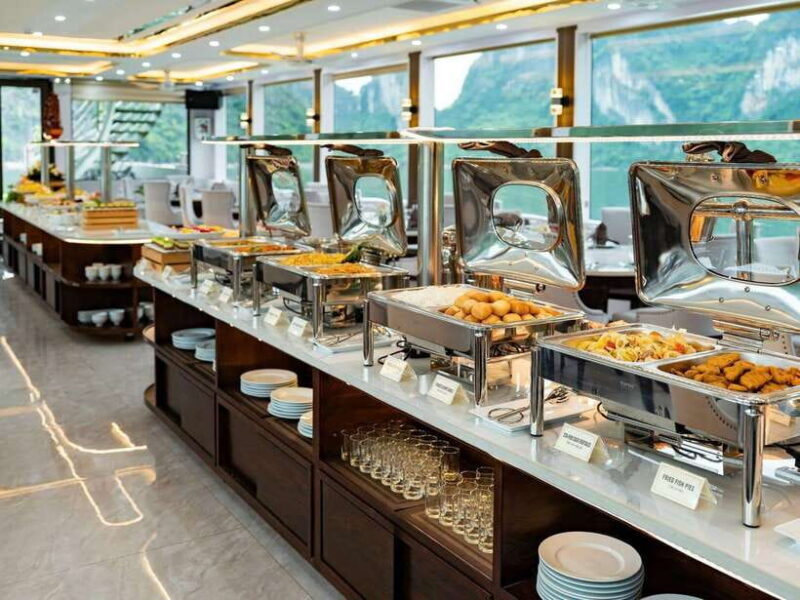 Hanoi: Ha Long Bay Day Cruise With Buffet Lunch and Kayak - Visiting Sung Sot Cave