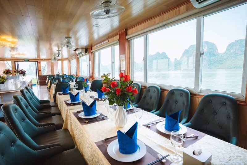 Hanoi: Halong Bay Boat Cruise, Caves, Kayaking, & Lunch - Key Points