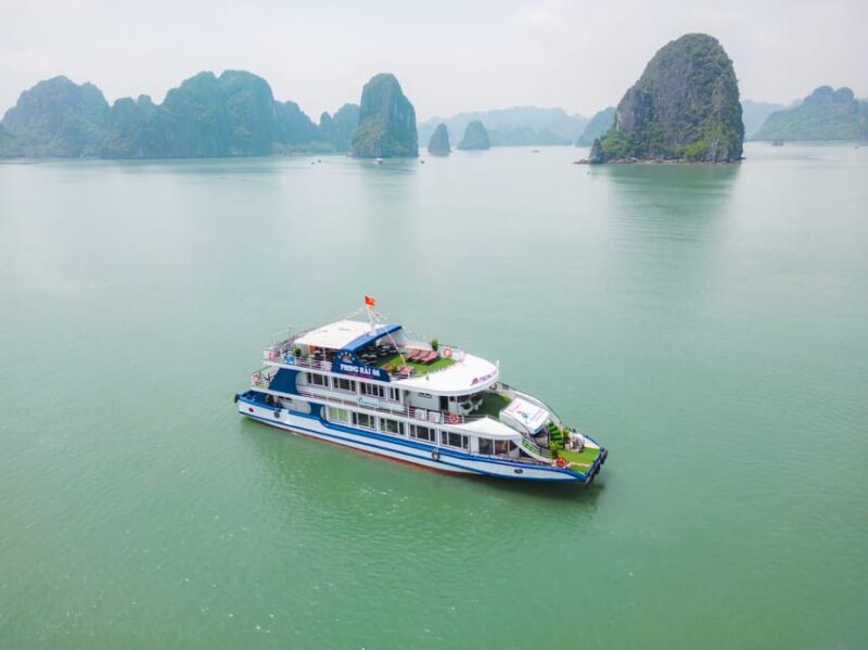 Hanoi: Halong Bay Day Trip With Sunset Party - Itinerary Highlights