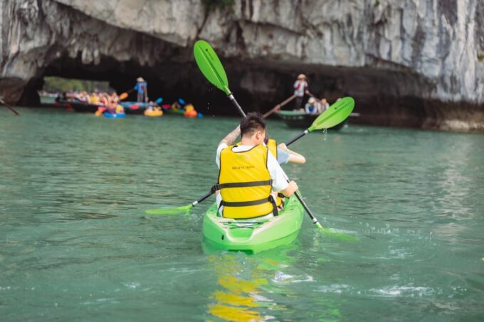 Hanoi: Halong Bay Day Trip With Sunset Party - What to Expect