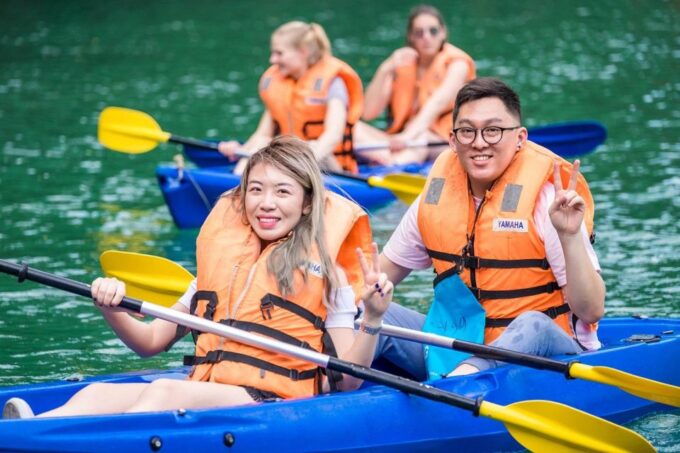 Hanoi: Halong Bay Day Trip With Titop Island, Cave, & Kayak - Key Stops on the Trip