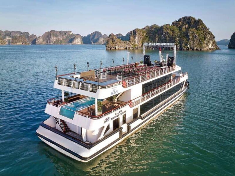Hanoi: Halong Bay Full-Day Tour With 5-Star Diamond Cruise - Cruise Features