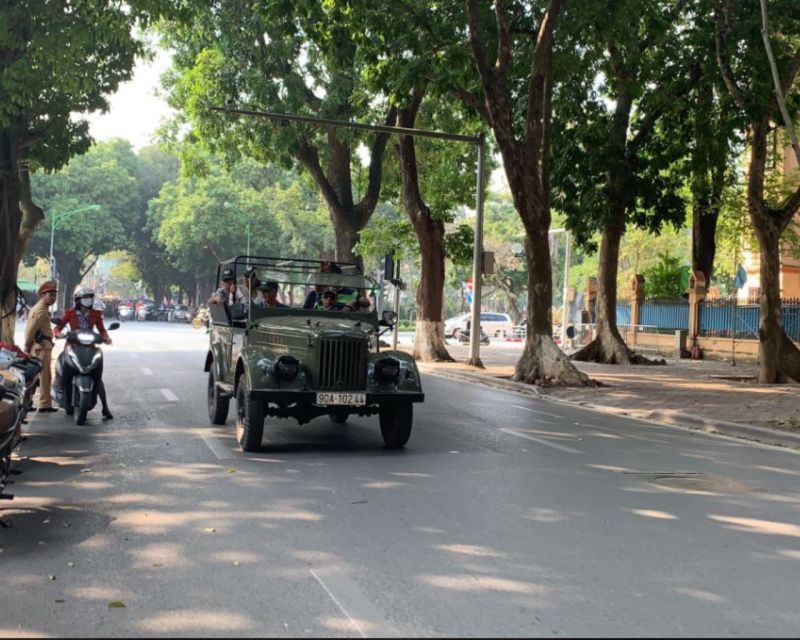 Hanoi Historic Army Jeep: Culture, Sightseeing and Fun - West Lake Spiritual Sites