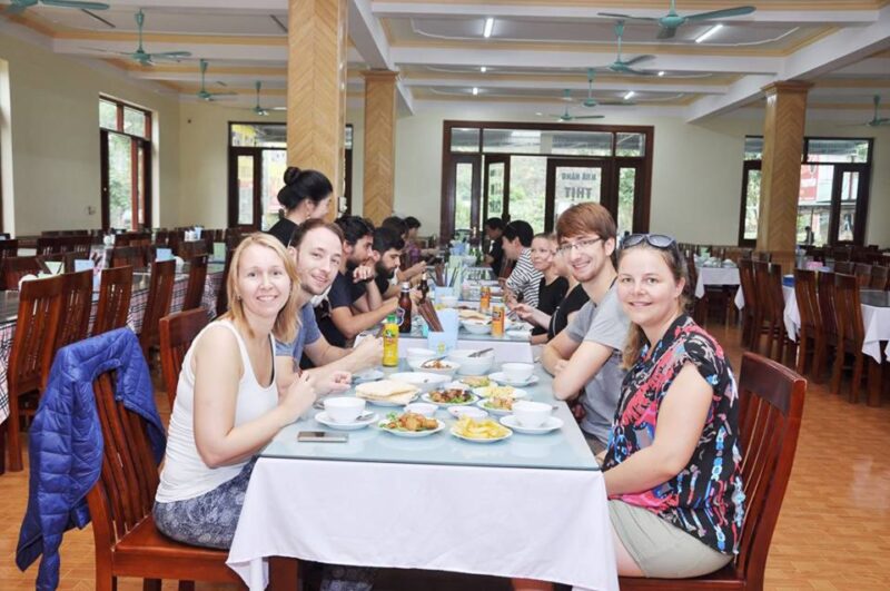 Hanoi: Hoa Lu, Trang An Caves, & Mua Cave Day Trip and Lunch - Enjoying the Included Buffet Lunch