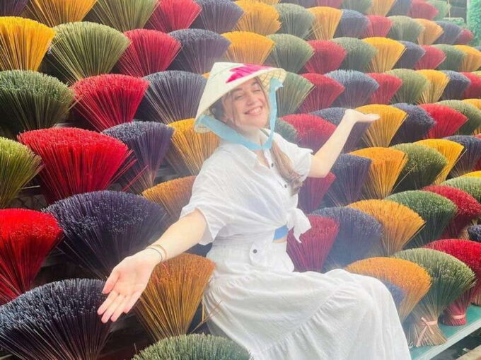 Hanoi: Incense, Hat, Lacquer Making & Train Street Full-Day - Exploring the Lacquer Village of Ha Thai