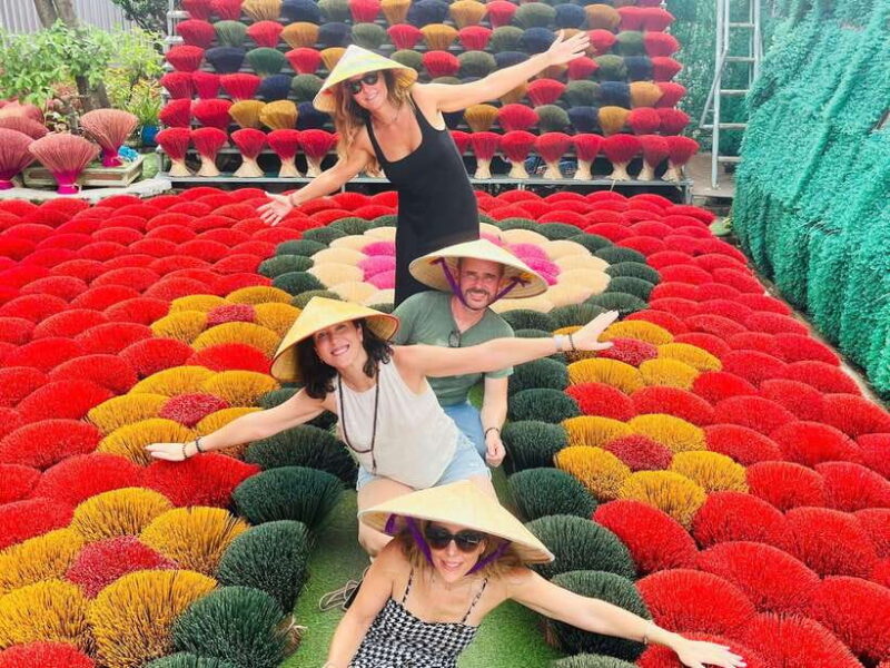 Hanoi: Incense, Hat Making & Lacquer Artisan Village Tour - Key Points