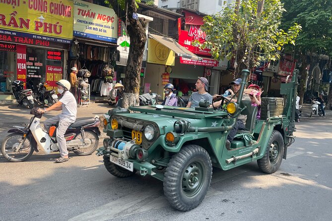 Hanoi Jeep City Tour + Train Street Combine Visit Countryside - Experience the City and Countryside