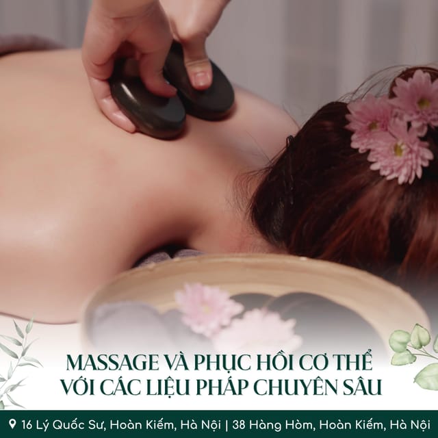 Hanoi Lá Spa 16 : Full Body and Hot Stone Massage 60 - Key Points