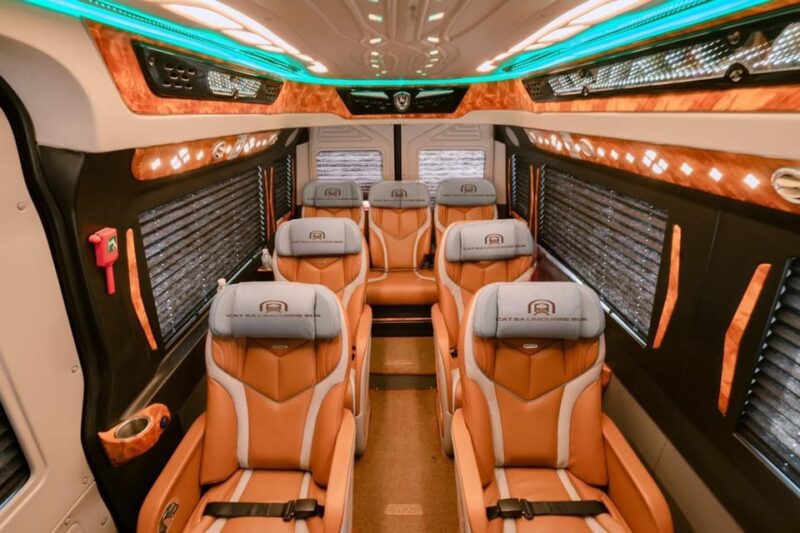 Hanoi: Limousine Bus Tickets to Cat Ba, Modern- High Quality - Itinerary Details