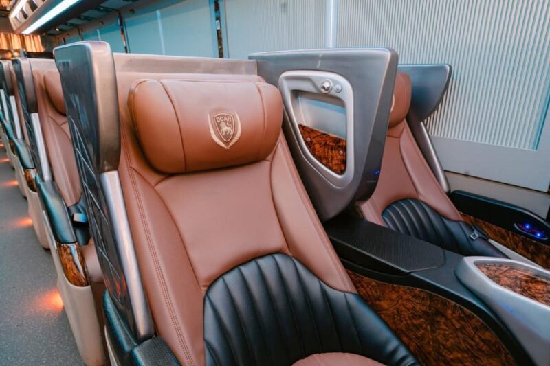 Hanoi: Limousine Bus Tickets to Cat Ba, Modern- High Quality - Inclusions and Amenities