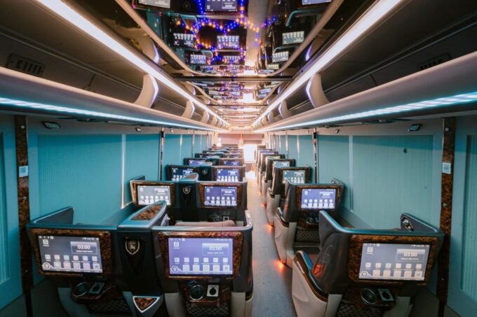 Hanoi: Limousine Bus Tickets to Cat Ba, Modern- High Quality - Booking and Cancellation