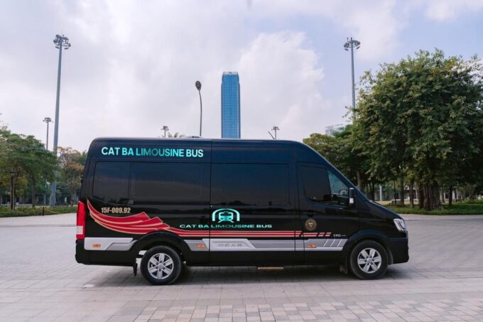 Hanoi: Limousine Bus Tickets to Cat Ba, Modern- High Quality - Recap