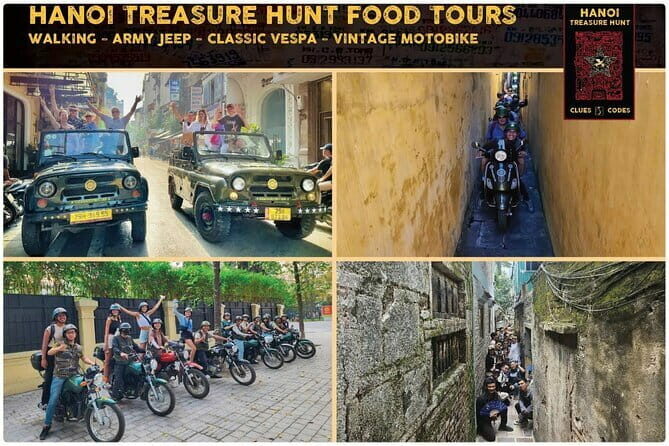 Hanoi Michelin Star Food Tour Via Jeep, Vespa or Motorbike - Key Points