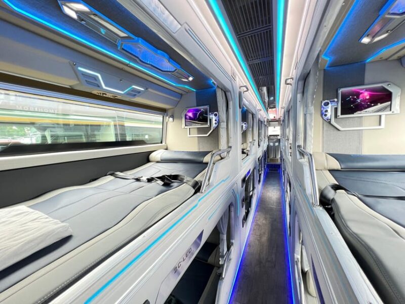 Hanoi: Phong Nha - Hue - Hoi An Transfer by VIP Sleeper Bus - Pickup and Departure