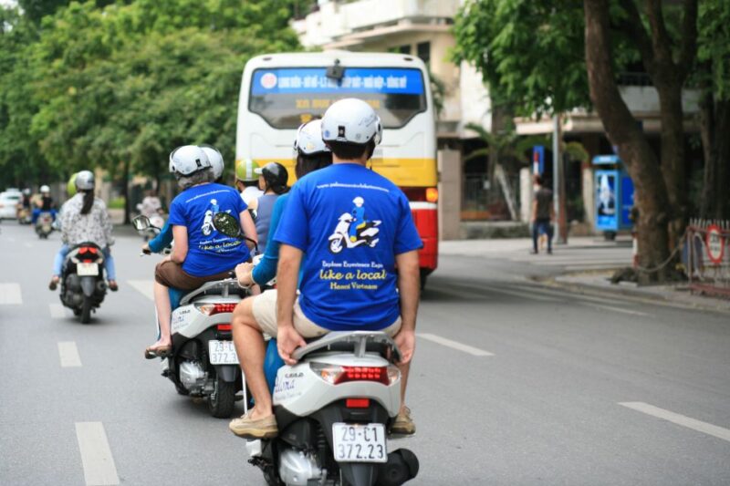 Hanoi Private Fabulous Food and Sight Tour by Scooter - Scooter Motorbike Inclusion