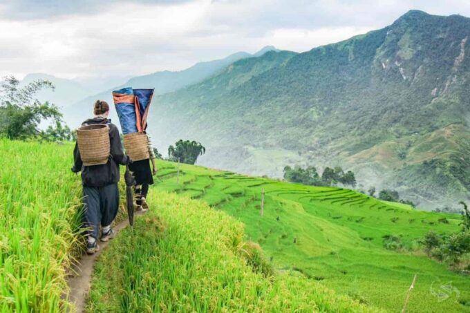 Hanoi: Sapa Trekking 2 Days 1 Night - Sleeper Bus From Hanoi - Day 1 Itinerary