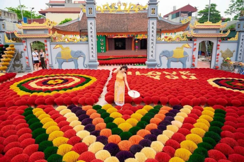 Hanoi: Tam Chuc World BIGGEST Pagoda or Hat, Incense Village - Additional Stop: Hanoi Train Street (Optional)