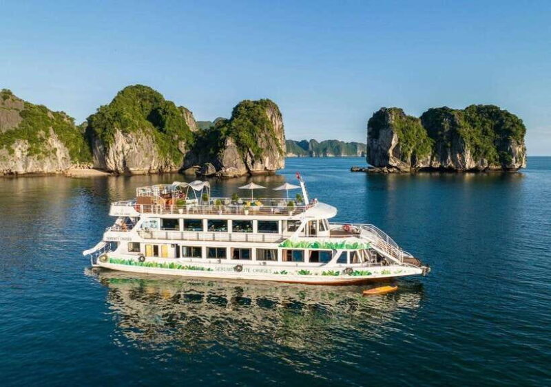 Hanoi: the Most Luxurious Lan Ha Bay Day Cruise With Biking - Highlights and Features