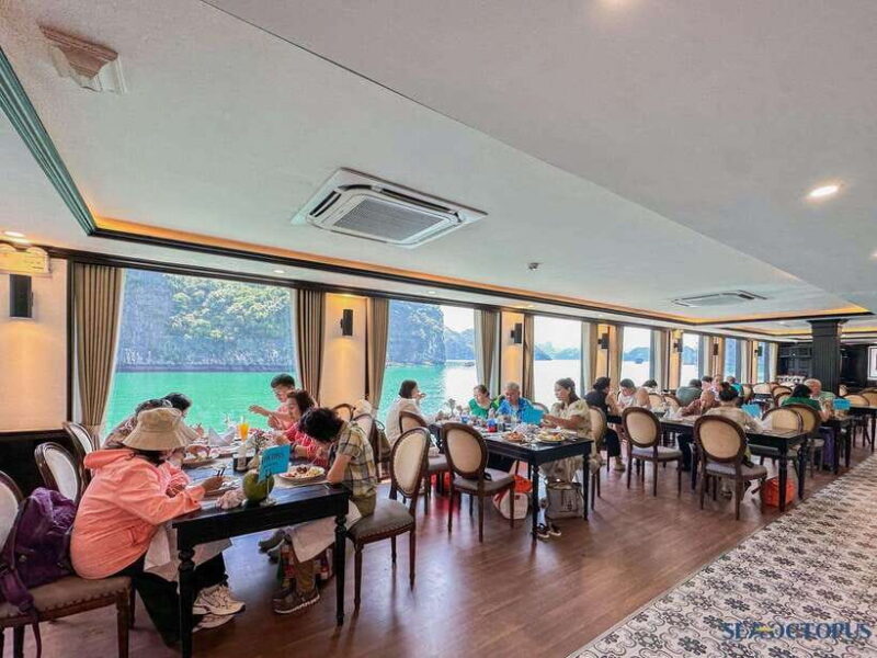 Hanoi to Halong Bay: TOP Luxury Cruise With Buffet Lunch - Experience Luxury Dining