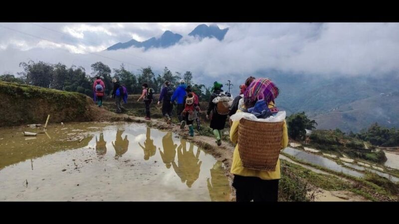 Hanoi to Sapa: 2-Day Trekking Tour With Red Dzao Herbal Bath - Scenic Trekking Landscapes