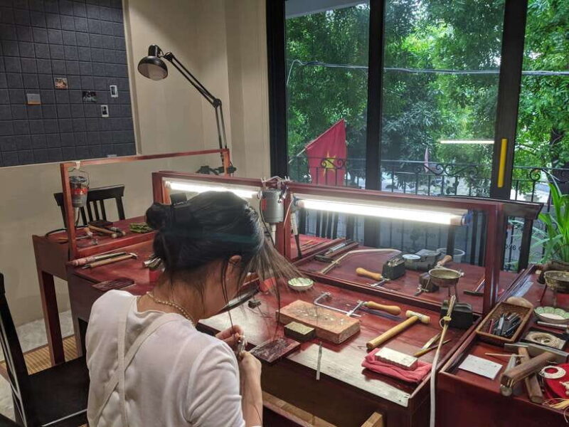 Hanoi: Unique Silver Ring/Pendant Making Workshop - Key Points