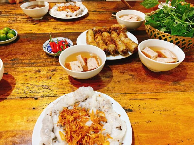Hanoi Vegan Walking Food & Iconic Train Street Tour - Vegan Glass Noodle Salad