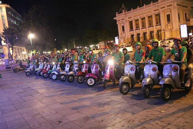 Hanoi Vespa After Dark Street Food Tour -Hidden Gem-Train Street - An In-Depth Look at the Hanoi Vespa After Dark Experience