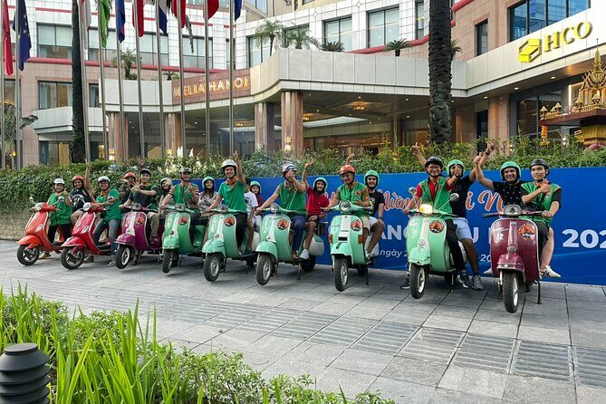 Hanoi Vespa After Dark Street Food Tour -Hidden Gem-Train Street - Practical Details