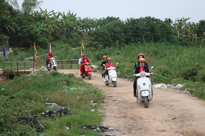 Hanoi Vespa Countryside Tour With Female Ao Dai Riders Half Day - Reviews and Badge of Excellence