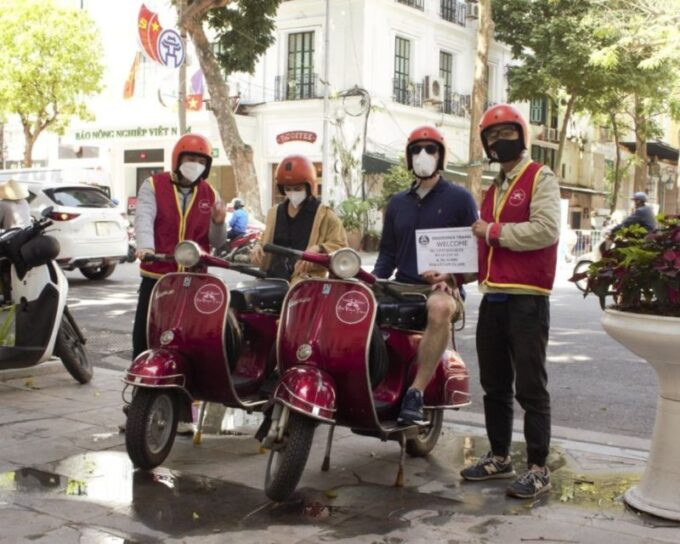 Hanoi Vintage Vespa City Tours - Included Services