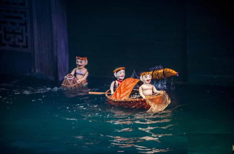 Hanoi Water Puppet Shower Ticket Add Visit French Old Quater - Inclusions