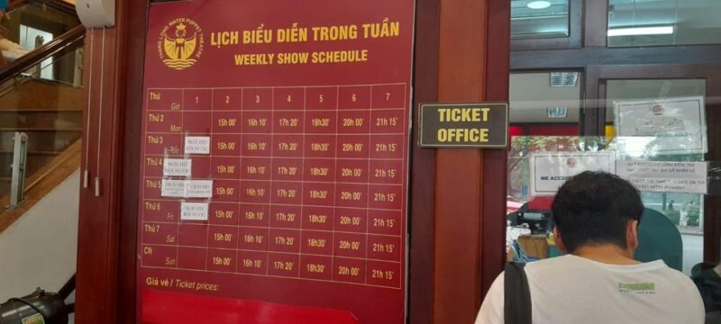 Hanoi Water Puppet Shower Ticket Add Visit French Old Quater - Visitor Experience