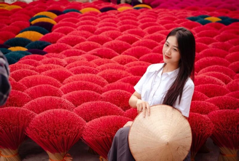 Hanois Artisan Trail Incense, Hat Making & Pottery Class - Itinerary Details