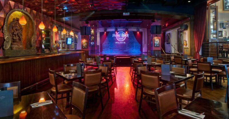 Hard Rock Cafe Atlanta - Amenities and Merchandise