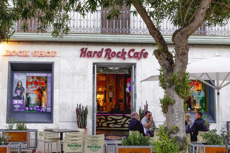 Hard Rock Cafe Ibiza Menu Lunch or Diner - Key Points