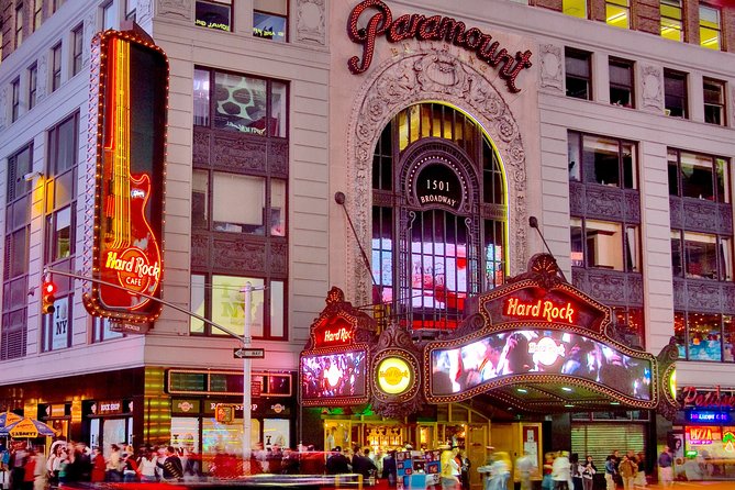 Hard Rock Cafe New York Times Square - Meal Inclusions and Exclusions