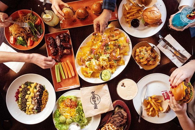 Hard Rock Cafe Paris With Set Menu for Lunch or Dinner - Booking and Cancellation
