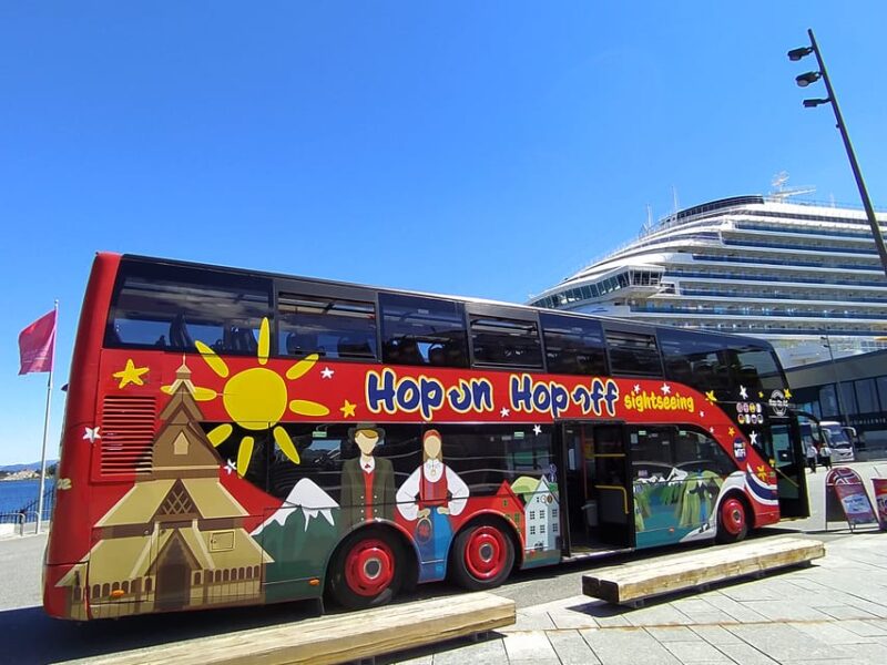 Haugesund: 1-Day Hop-On Hop-Off Sightseeing Bus Ticket - Key Points