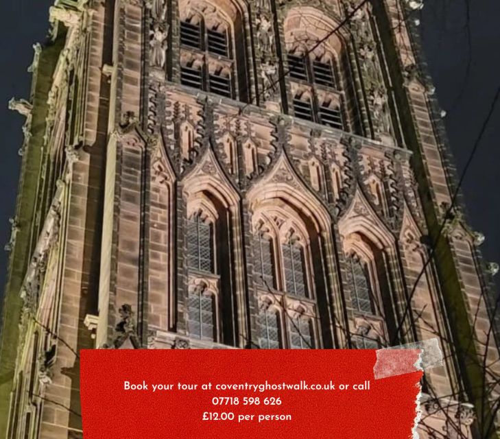 Haunted Coventry Ghost Walk - Key Points