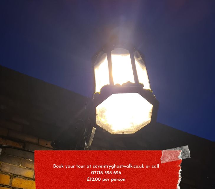 Haunted Coventry Ghost Walk - Booking Information