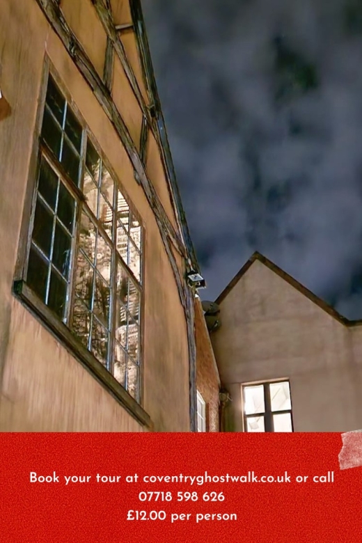 Haunted Coventry Ghost Walk - Cobblestone Streets and Alleys