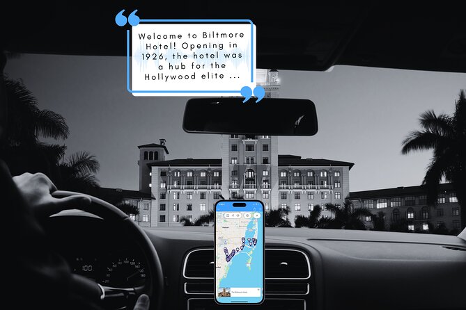 Haunted Miami: a Smartphone Audio Driving Tour - Key Points