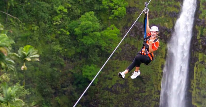 Hawaii: Big Island Hilo Zipline Tour - Booking Details