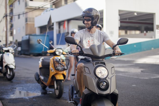 Hawaiian Style Scooter Ride Around Oahu for the Day - Experience North Shore Surfing