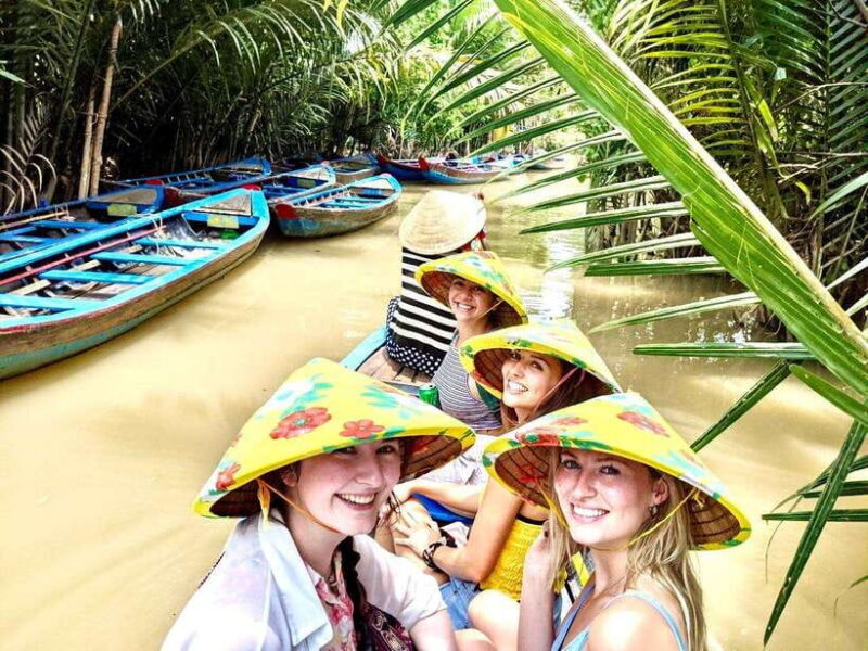 HCM: Authentic Mekong Delta - Boat, TukTuk, Khot Cake Making - Itinerary and Activities