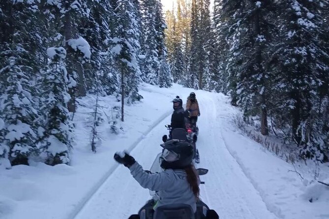 Heart Six Snowmobiling in Jackson Hole - Lunch at the Historic Lodge