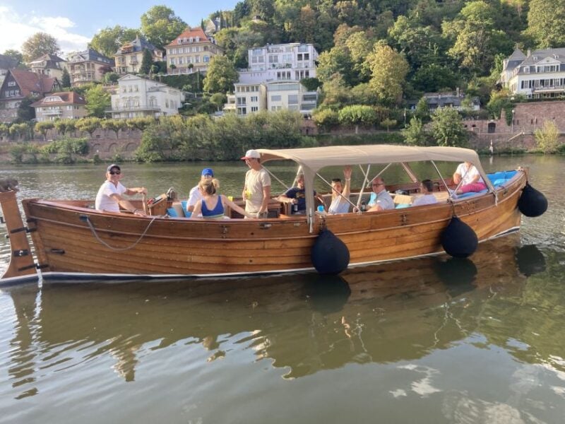 Heidelberg: Private Neckar River Historic Boat Tour - Key Points