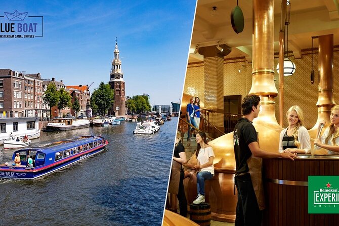 Heineken Experience Amsterdam + 75 Minute Blue Boat Canal Cruise - Meeting and Pickup Information