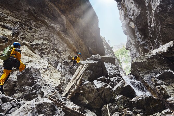 Heli Adrenaline Canyoning Tours - Itinerary