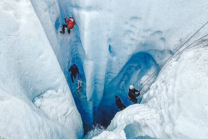 Heli Glacier Crevasse Ice Climbing- Summer - Heli-Assisted Glacier Exploration
